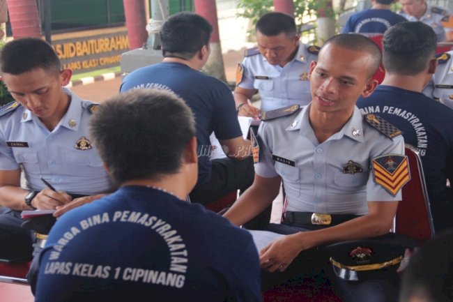 Lapas Cipinang Terapkan Pembinaan Berbasis Asesmen dan Inovasi Digital, Taruna Poltekip Lakukan Studi Lapangan