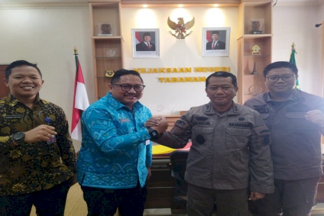 Audiensi ke Kejari Tabanan, Kalapas Tabanan Bahas Pertukaran Informasi dan Penegakan Hukum