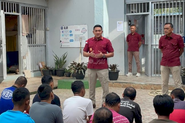 Lapas Narkotika Karang Intan Intensifkan Razia serta Sosialisasi Pencegahan HP dan Narkoba