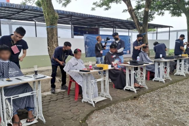 Kedatangan Next Academy Ubah Penampilan Anak Binaan LPKA Medan