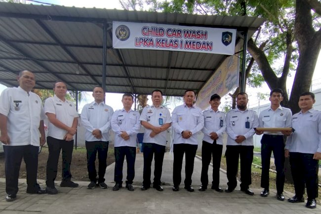 Peresmian Doorsmeer LPKA Medan, Dorong Semangat Wirausaha Mandiri