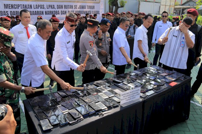 Kanwil Ditjenpas Jatim Tegaskan Komitmen Bersihkan Lapas-Rutan dari Narkoba dan HP Ilegal