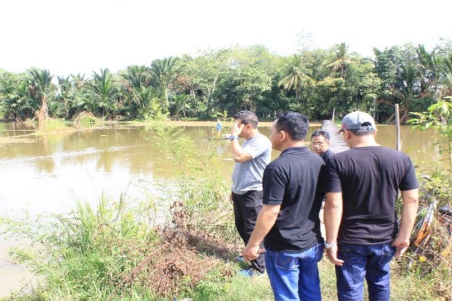 Dukung Ketahanan Pangan, Bapas Amuntai Sinergi dengan PPL dan Tokoh Masyarakat Sungai Malang