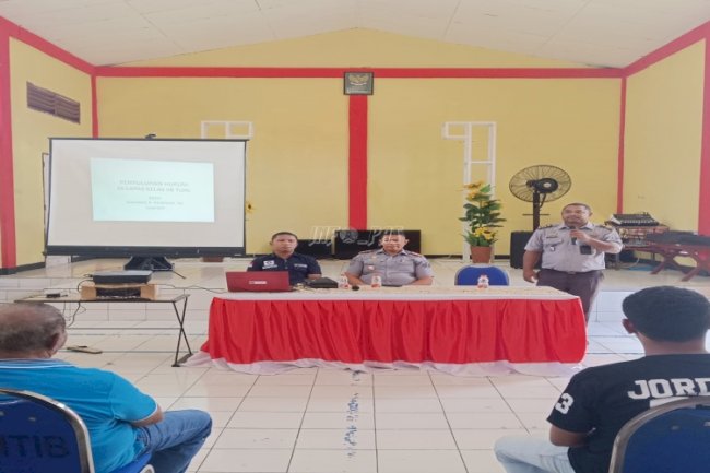 Lapas Tual dan  Kantor Hukum Gasandi R. Renfaan, SH & Partners Berikan Penyuluhan Hukum bagi Tahanan