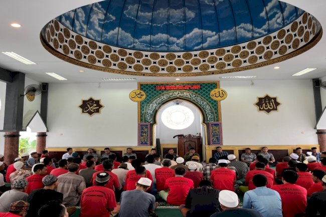 Melalui Siraman Rohani, Lapas Pemuda Madiun Ajak Warga Binaan Hijrah