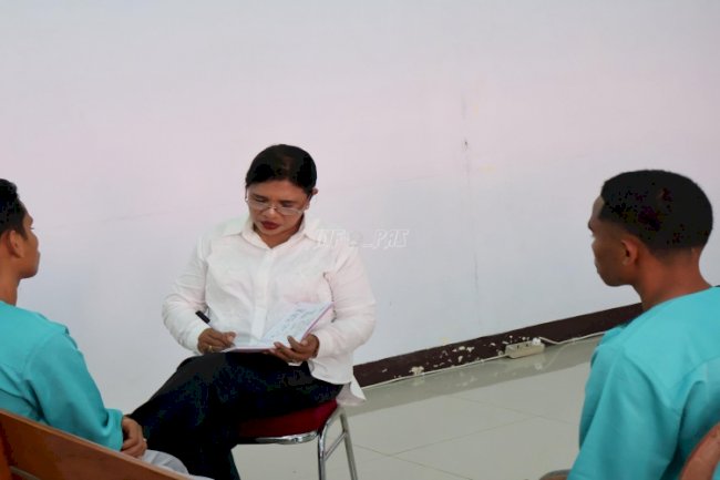 Sinergi dengan Sinode GPM, LPKA Ambon Berikan Bimbingan Konseling kepada Anak Binaan