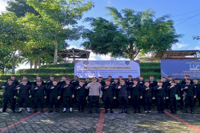 Lapas Tondano Deklarasikan Pemasyarakatan Bersih dari Narkoba dan HP