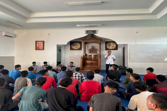 LPKA Medan - Mahasiswa UINSU Gelar Edukasi ZISWAF bagi Anak Binaan