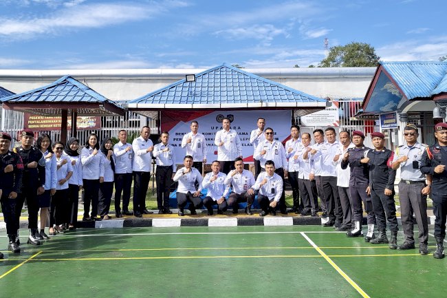 Rutan Tarutung Bertekad Ciptakan Lingkungan Bersih dari Halinar