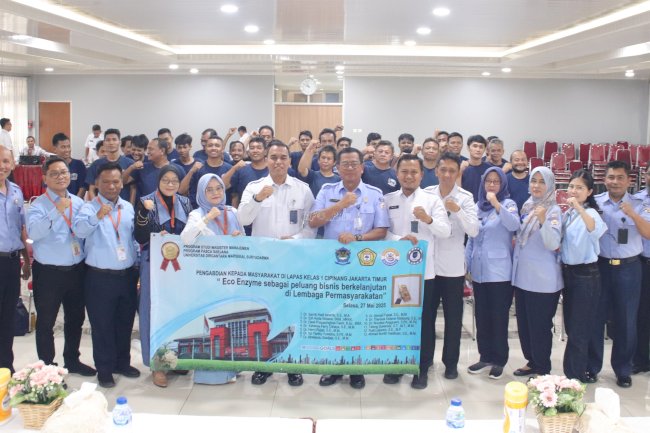 Bersama Akademisi, Lapas Cipinang Dorong Kemandirian Warga Binaan lewat Workshop Kewirausahaan Berkelanjutan