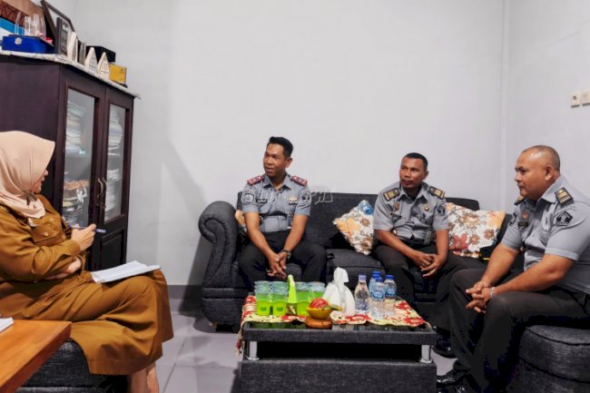 Kalapas Bandanaira Silaturahmi Perdana ke Kantor Kecamatan Banda