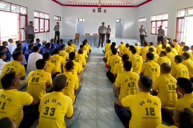 Bangun Komunikasi, Kalapas Namlea Sapa Warga Binaan