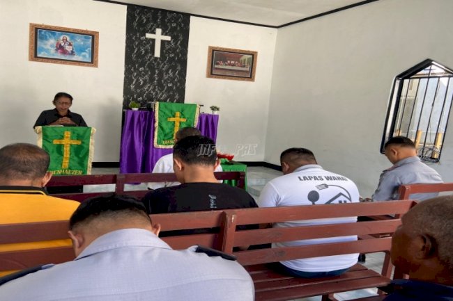 'Senin Berbatin', Konsistensi Lapas Wahai Tingkatkan Pembinaan Rohani Warga Binaan