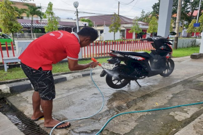 SAE Jasa Cuci Motor dan Mobil Lapas Tual Makin Dikenal Masyarakat