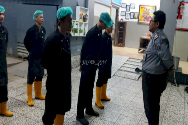 Pastikan Hak Dasar Terpenuhi, Lapas Cipinang Kawal Kualitas Bahan Makanan