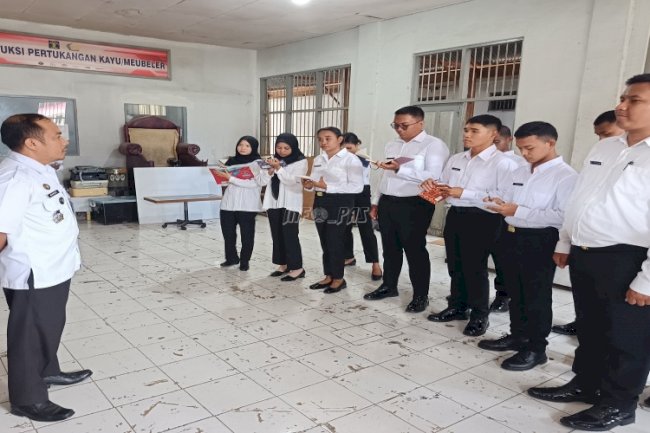 17 CASN Kanwil Ditjenpas Maluku Jalani Mapenaling di Lapas Ambon