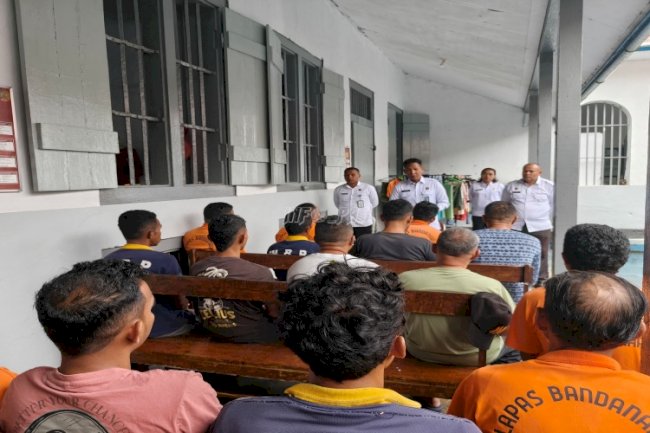 Lapas Bandanaira Sosialisasikan Zero Halinar kepada Warga Binaan