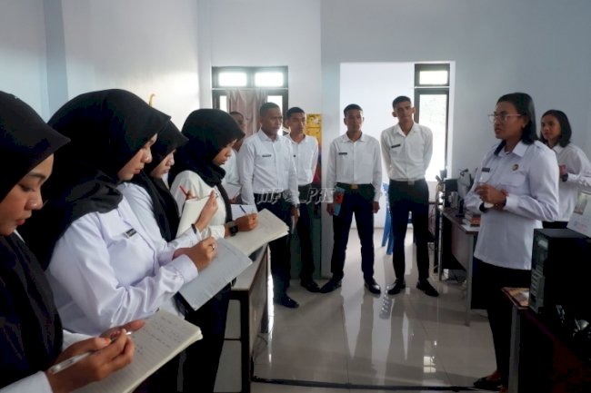 Pengenalan Lingkungan Kerja, 85 CASN Jalani Tur ke Lima UPT Pemasyarakatan di Ambon