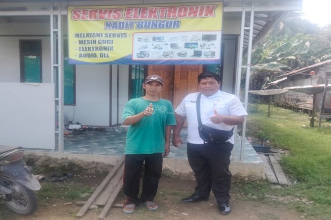 Bapas Amuntai Bimbing Klien Hingga Mampu Hidupi Keluarga dari Jasa Servis Elektronika