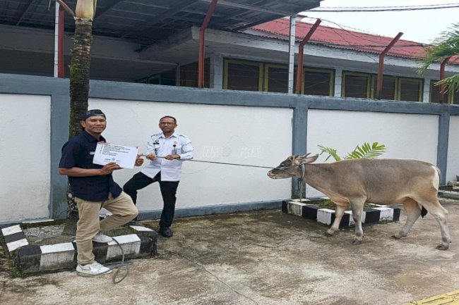 Berkah Iduladha, Lapas Ambon Terima Sumbangan Hewan Kurban