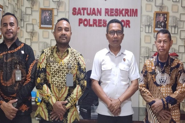 Lapas Kalabahi Bangun Koordinasi Pengamanan dengan Polres Alor dan Kodim 1622/Alor