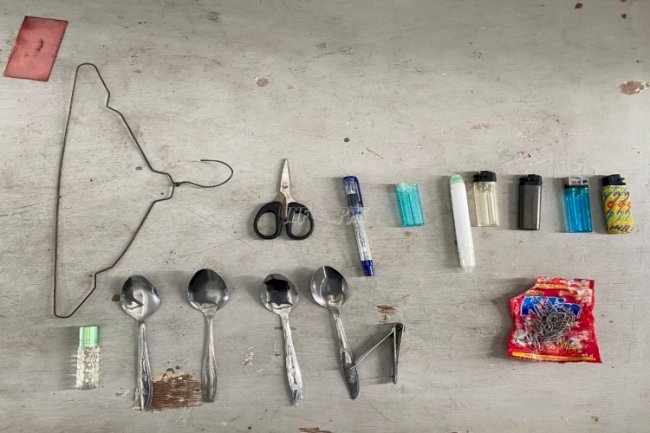 Pastikan Kamtib Kondusif Usai Libur, Lapas Namlea Gelar Razia