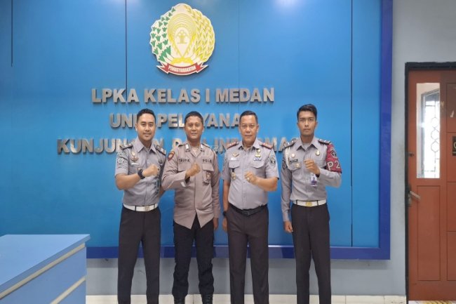 LPKA Medan dan Polsek Helvetia Bersinergi Ciptakan Lingkungan Kondusif