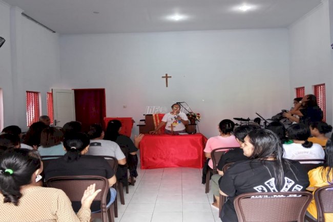 Gandeng Yayasan Bina Guna Mandiri, Lapas Perempuan Ambon Tingkatkan Pembinaan Kepribadian Warga Binaan