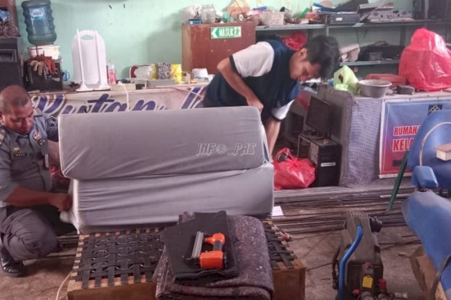 Kegiatan Pertanian dan Pelatihan Pembuatan Mebel Jadi Pembinaan Produktif di Rutan Ambon