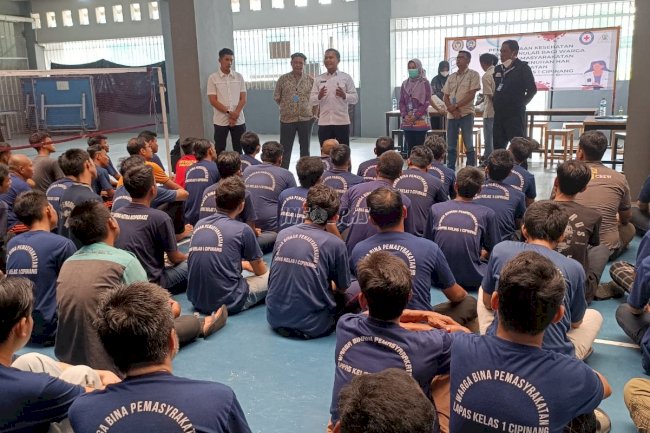 Lapas Cipinang Pastikan Hak Kesehatan Warga Binaan melalui Skrining Penyakit Menular