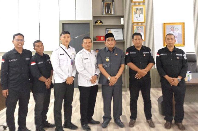 Kabapas Amuntai, Lurah Sungai Malang, dan Bupati Hulu Sungai Utara Bahas Penguatan Bimbingan Klien Pemasyarakatan