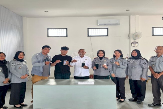 Kakanwil Ditjenpas Kalbar Apresiasi Petugas Lapas Perempuan Pontianak Gagalkan Penyelundupan Sabu dalam Pembalut