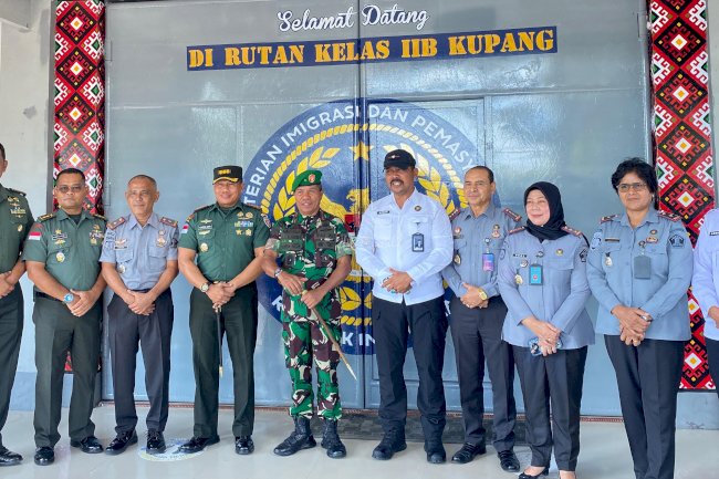 Kanwil Ditjenpas NTT Gandeng Korem 161 Wirasakti Kupang Tingkatkan Pengamanan di Lapas dan Rutan