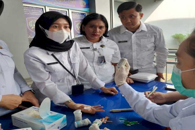 Bangun Budaya Kerja Sehat, Lapas Cipinang Periksa Kesehatan Petugas Usai Iduladha