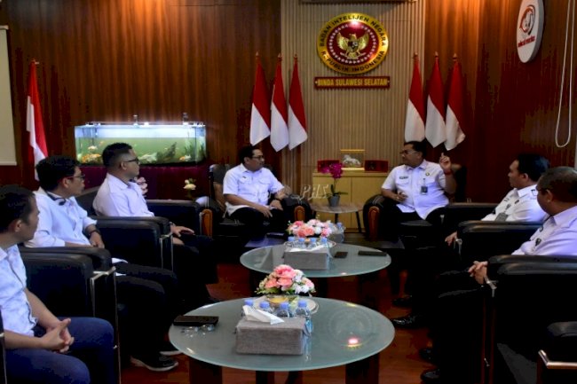 Audiensi dengan BINDA, Kanwil Ditjenpas Sulsel Koordinasikan Stabilitas Keamanan di Lingkungan Pemasyarakatan.