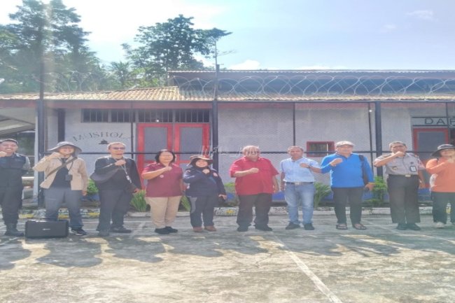 Lapas Saparua Sambut Tim BPK Wilayah XX Maluku, Kajian Awal Cagar Budaya Bangunan