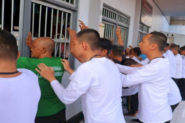 CASN Kanwil Ditjenpas Kalsel Implementasikan Pelatihan Dasar Pengamanan di Lapas Banjarmasin