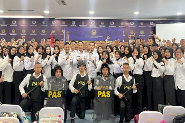 Lapas Cipinang Bekali Ratusan CASN dengan Pelatihan Teknis Pengamanan