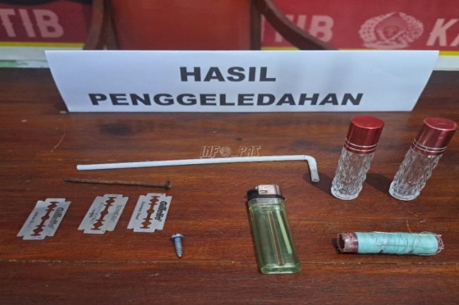 Wujudkan Zero Halinar, Lapas Bandanaira Kembali Gelar Razia dan Tes Urine