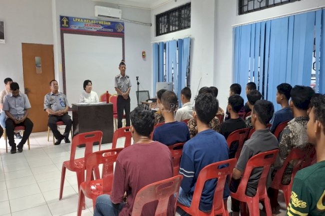 LPKA Medan - DAAI TV Gelar Asesmen Lanjutan Pengembangan Minat dan Bakat Anak Binaan