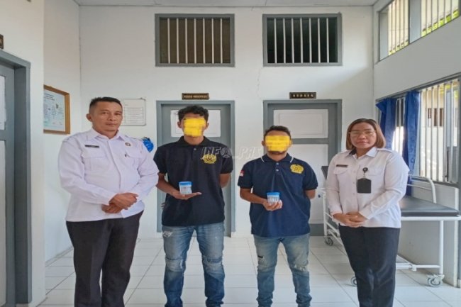 Deteksi Dini Peredaran Narkoba, Lapas Ambon Tes Urine Berkala kepada Warga Binaan