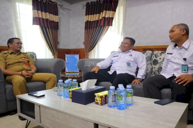 Karutan Pelaihari Lakukan Koordinasi dan Konsultasi dengan Sekda Tanah Laut