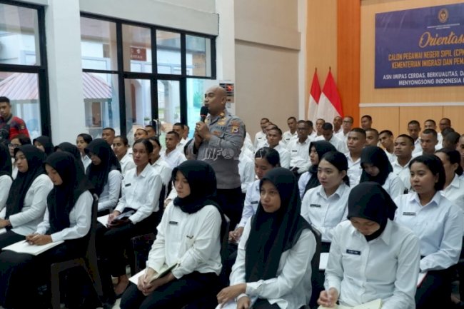 CASN Kanwil Ditjenpas Maluku Dibekali Pelatihan Alat Pengamanan dan Manajemen Konflik 