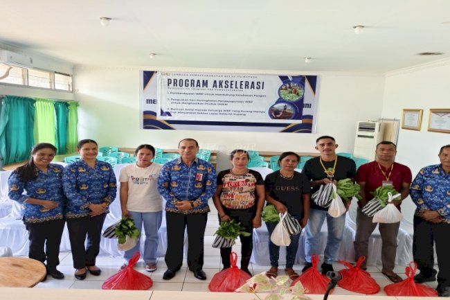 Lapas Kupang Salurkan Bansos bagi Keluarga Warga Binaan Kurang Mampu