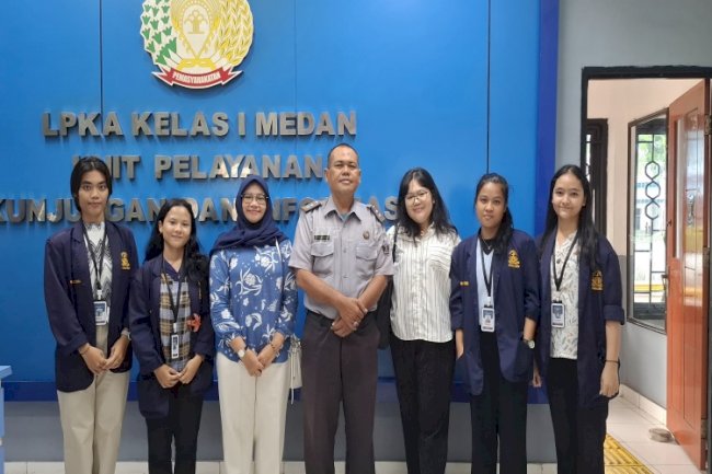 LPKA Medan Apresiasi Kolaborasi Edukatif lewat PKL Mahasiswa Universitas HKBP Nommensen Medan