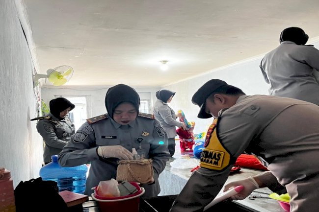 Cegah Gangguan Kamtib, Lapas Perempuan Pangkalpinang Gelar Sidak Insidentil bersama APH