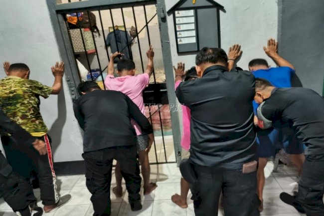 Akhir Semester I, Stabilitas Kamtib Lapas Wahai Konsisten lewat 'One Week One Raid'