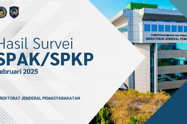 Hasil Survei SPAK/SPKP Ditjenpas Periode Februari 2025