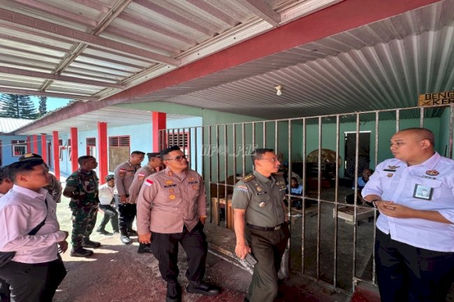 Perkuat Keamanan, Rutan Bajawa Bersinergi dengan TNI-Polri