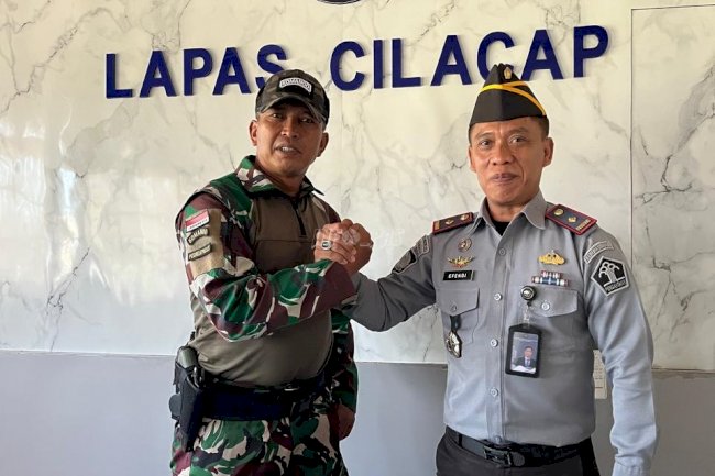 Lapas Cilacap - Koppasus Bangun Sinergi Kelembagaan, Penegakan Hukum, dan Keamanan